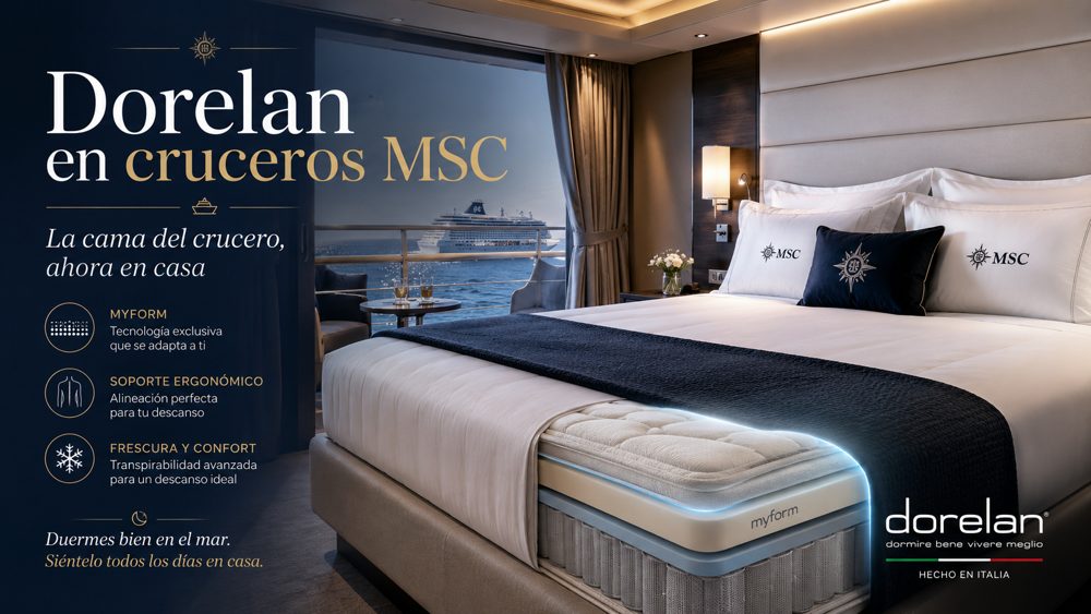 Por qué duermes tan bien en un crucero (y cómo llevarte esa cama a casa)