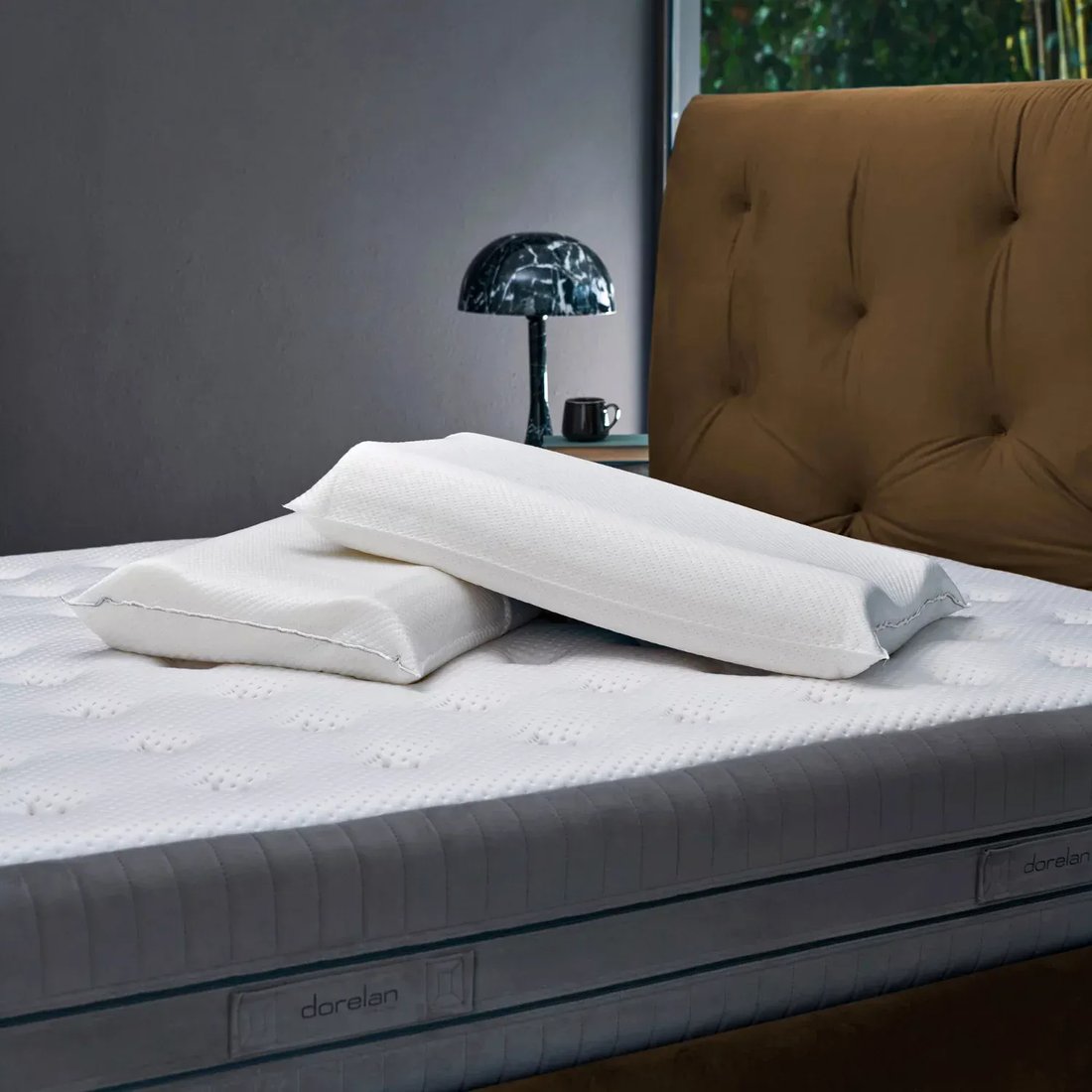 Almohada Shadow de Dorelan en Expocolchón Valencia
